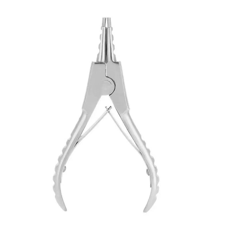 Body Jewelry Ring Opening Pliers - Edelstahl-Körperpiercing-Zange, professionelles Piercing-Werkzeug zum Verstellen von