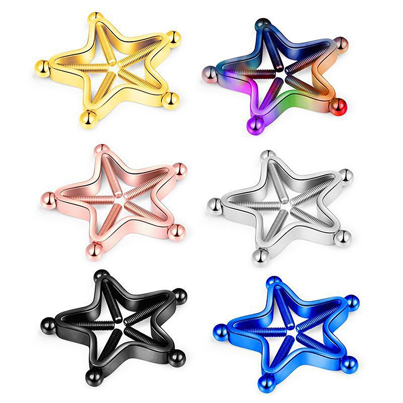 Body Jewelry Nipple Rings - Neue 1-teilige verstellbare Brustwarzenringe aus Edelstahl