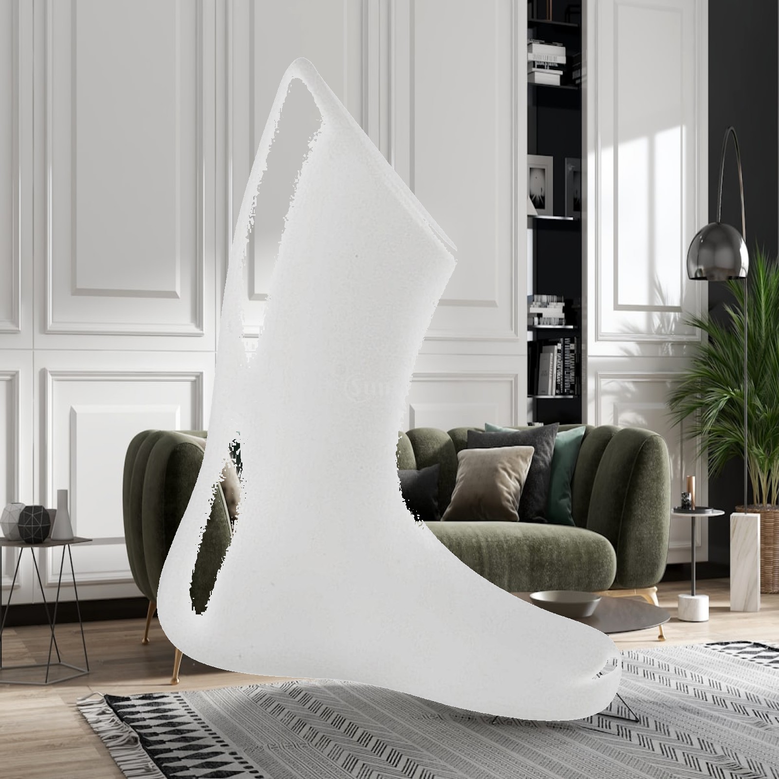 Body Jewelry Shop - Fußsocken-Displaymodell PE-Schaufensterpuppe Kinderschuhhalter Schmuckständer für Laden-