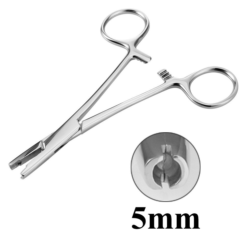 Body Jewelry Ring Opening Pliers - Chirurgischer Stahl Körperpiercing-Werkzeug Gerade Spitze Professionelle