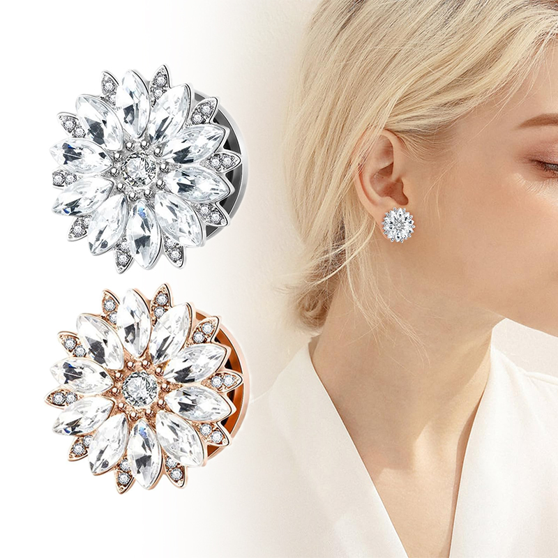 Body Jewelry Tunnels - Ohrstecker und -tunnel mit Zirkonia, Edelstahl-Piercings