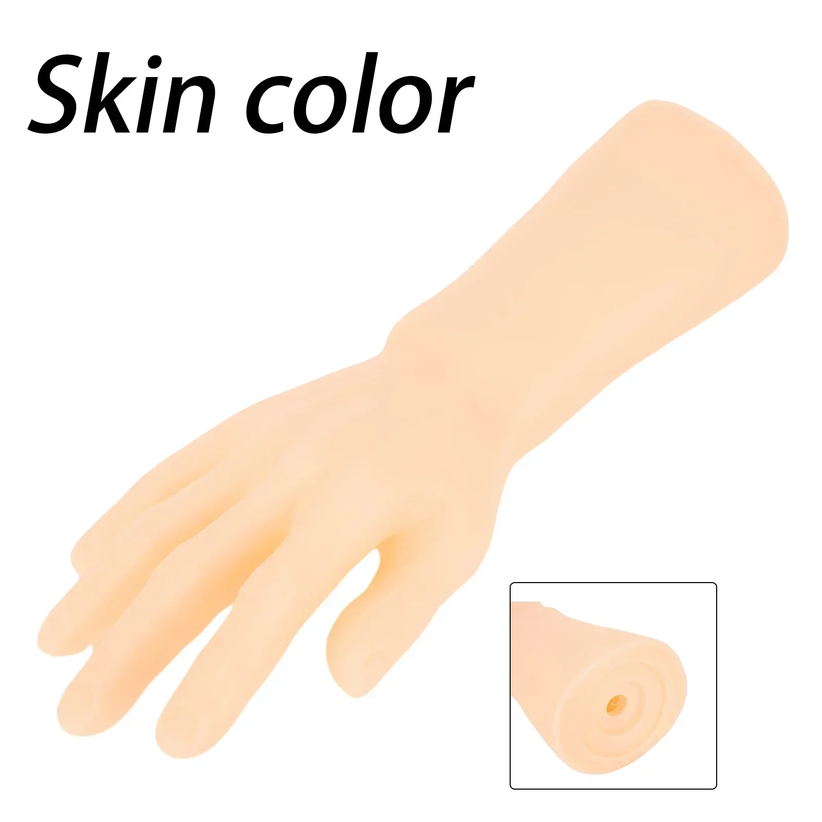 Body Jewelry Shop - Silikon-Displayständer für die rechte Hand des