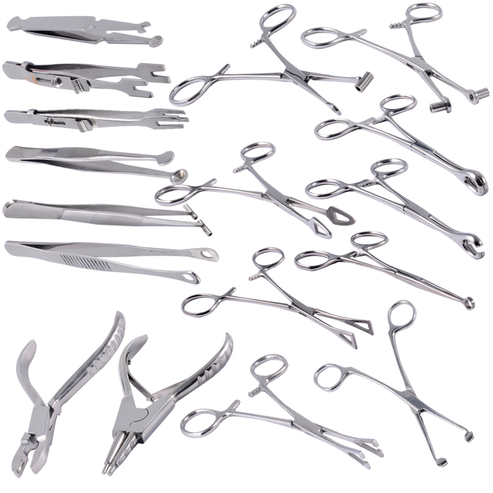 Body Jewelry Ring Opening Pliers - 1PC Berufs Chirurgische Stahl Punktion Werkzeug