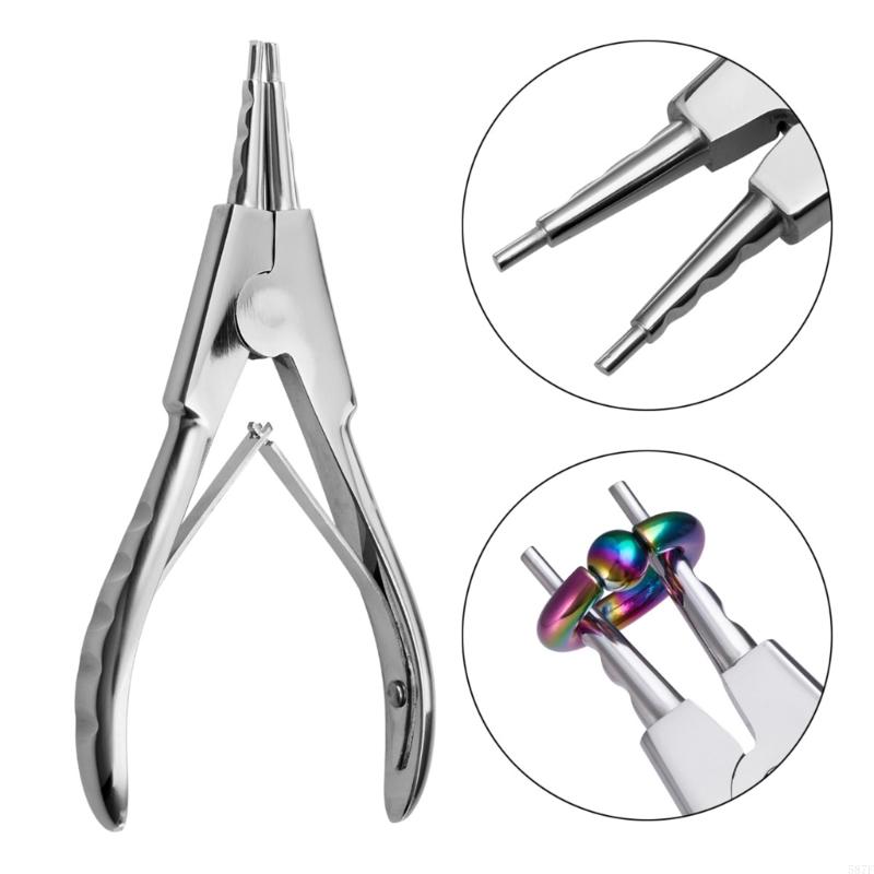 Body Jewelry Ring Opening Pliers - Professionelle Körperpiercing-Zange zum Öffnen und Schließen