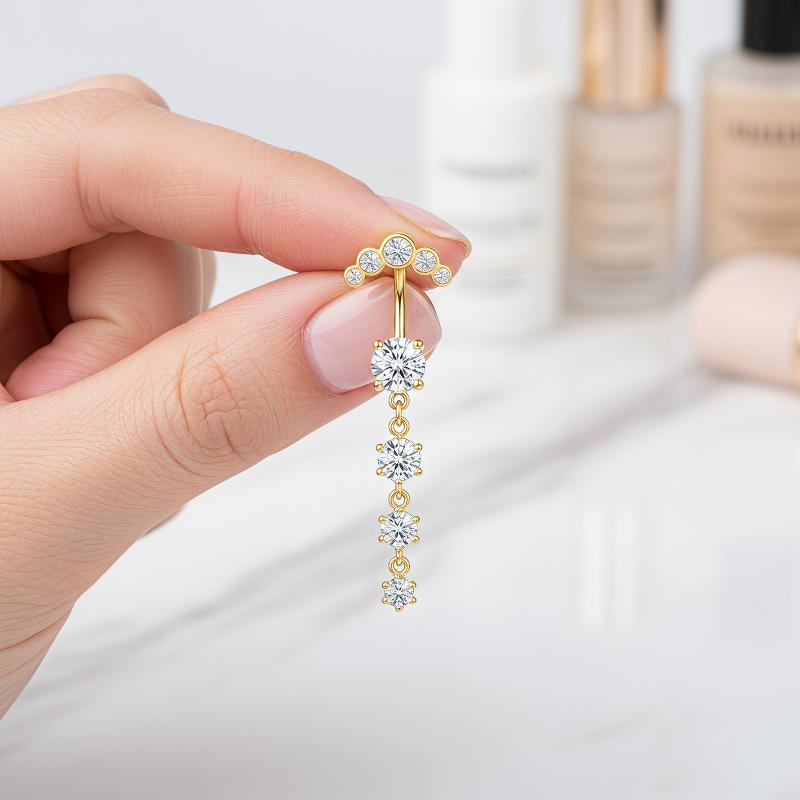 5 Stück modische Bauchnabelrin – Body Jewelry Tunnels Bewertung und Preis