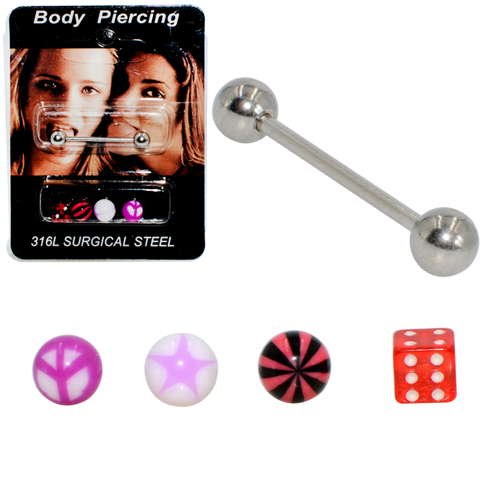 1Set (5 Stück) Chirurgenstahl  – Body Jewelry Nipple Rings Bewertung und Preis