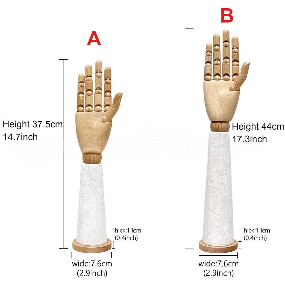 Hölzerne Samt-Handschaufenster – Body Jewelry Shop Bewertung und Preis