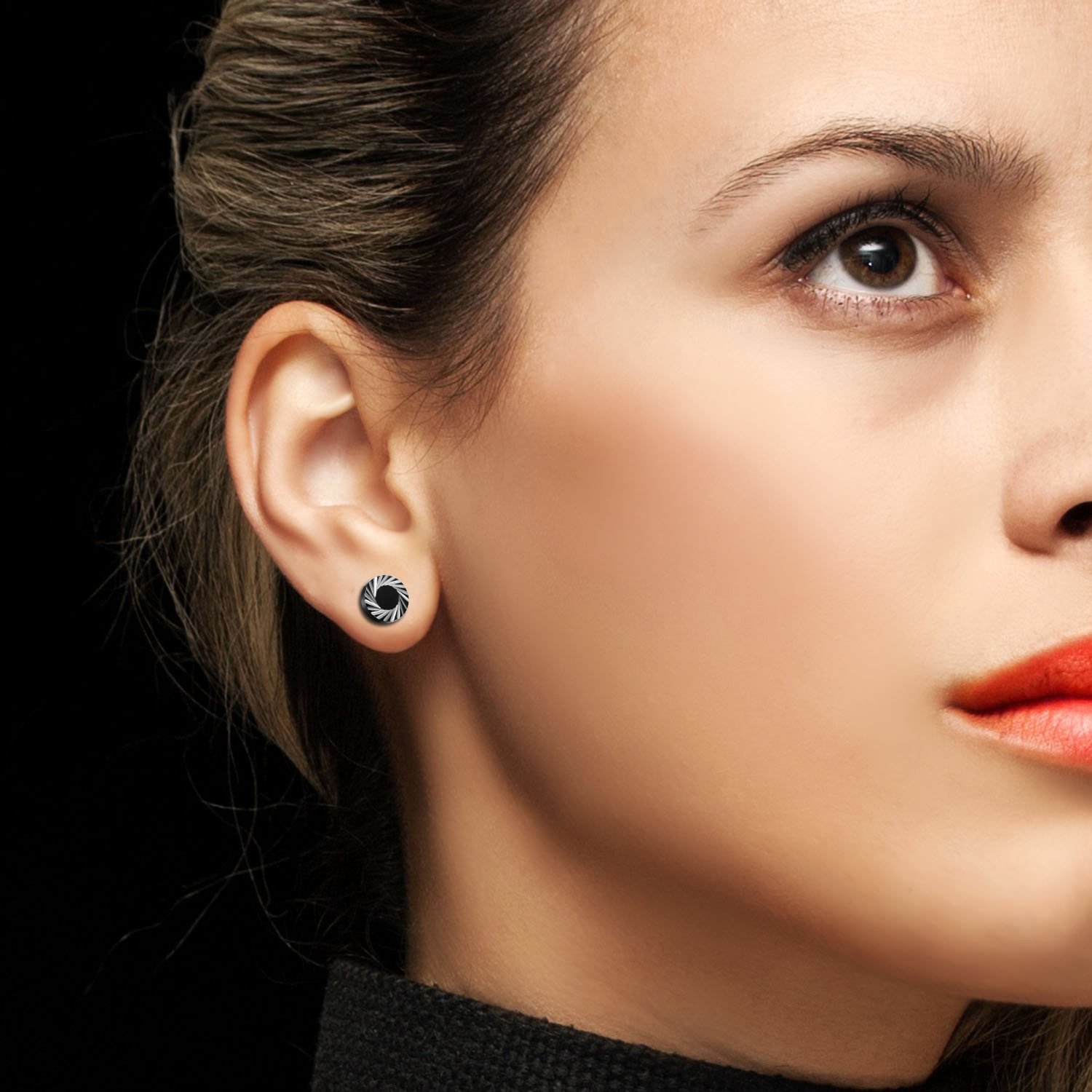 2 Stück/6 Stück schwarze Edels – Body Jewelry Tunnels Bewertung und Preis