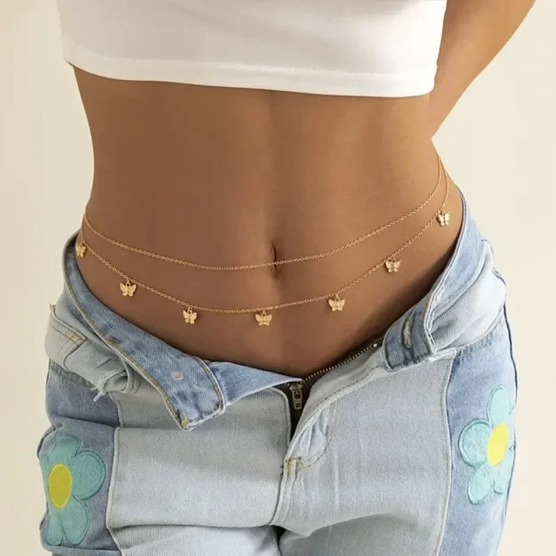 Neue Charme Sexy Doppel Schich – Body Jewelry Women Bewertung und Preis