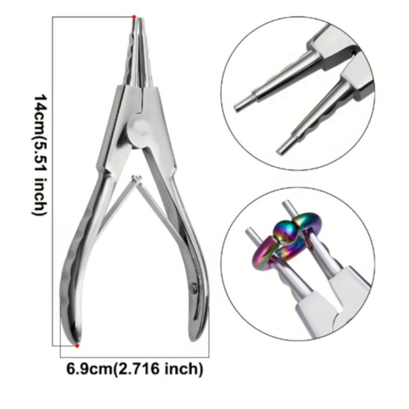 Edelstahl-Körperpiercing-Zange – Body Jewelry Ring Opening Pliers Bewertung und Preis