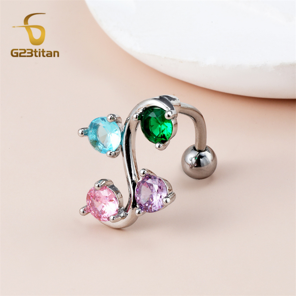 Gebogener Bauchnabelring aus E – Body Jewelry Shop Bewertung und Preis