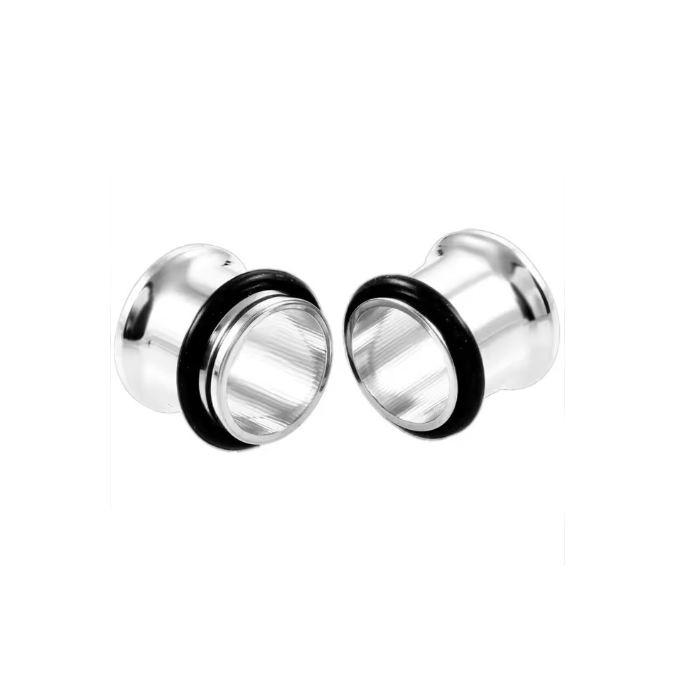1 Paar Edelstahl-Ohrstöpsel, T – Body Jewelry Tunnels Bewertung und Preis