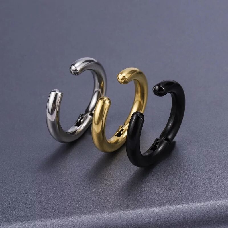 2/6 Stück gefälschte Huggie-Cr – Body Jewelry Tunnels Bewertung und Preis