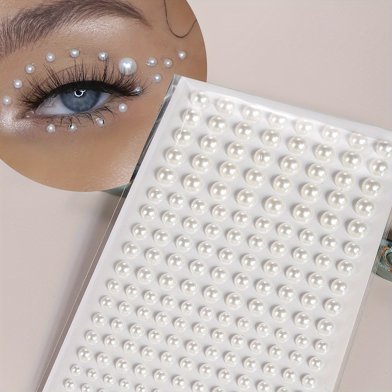 Fake Pearl Frauen Dreidimensio – Body Jewelry Stickers Bewertung und Preis