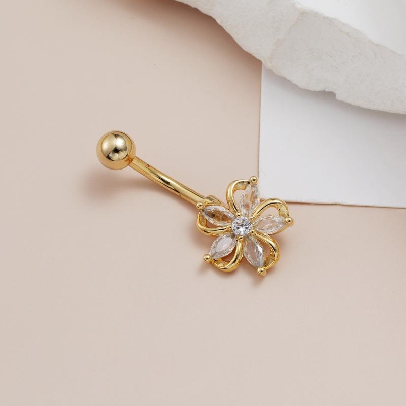Funkelnder Bauchnabelpiercing- – Body Jewelry Tunnels Bewertung und Preis