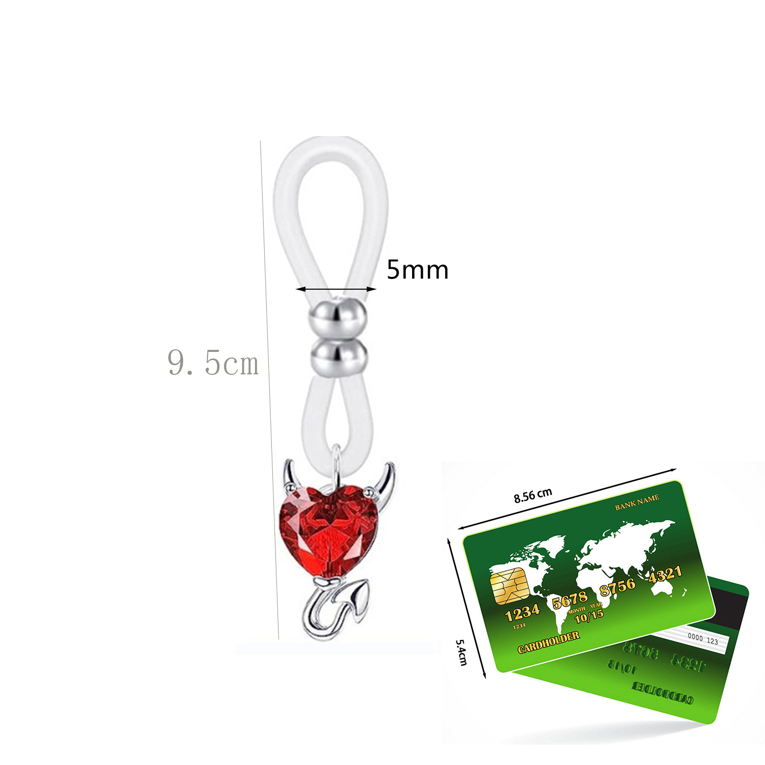 Legierung Silikon Schmetterlin – Body Jewelry Nipple Rings Bewertung und Preis
