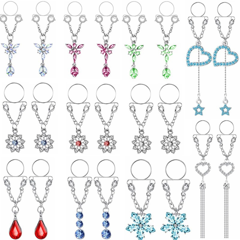 Neuer, sexy, verstellbarer, kü – Body Jewelry Nipple Rings Bewertung und Preis
