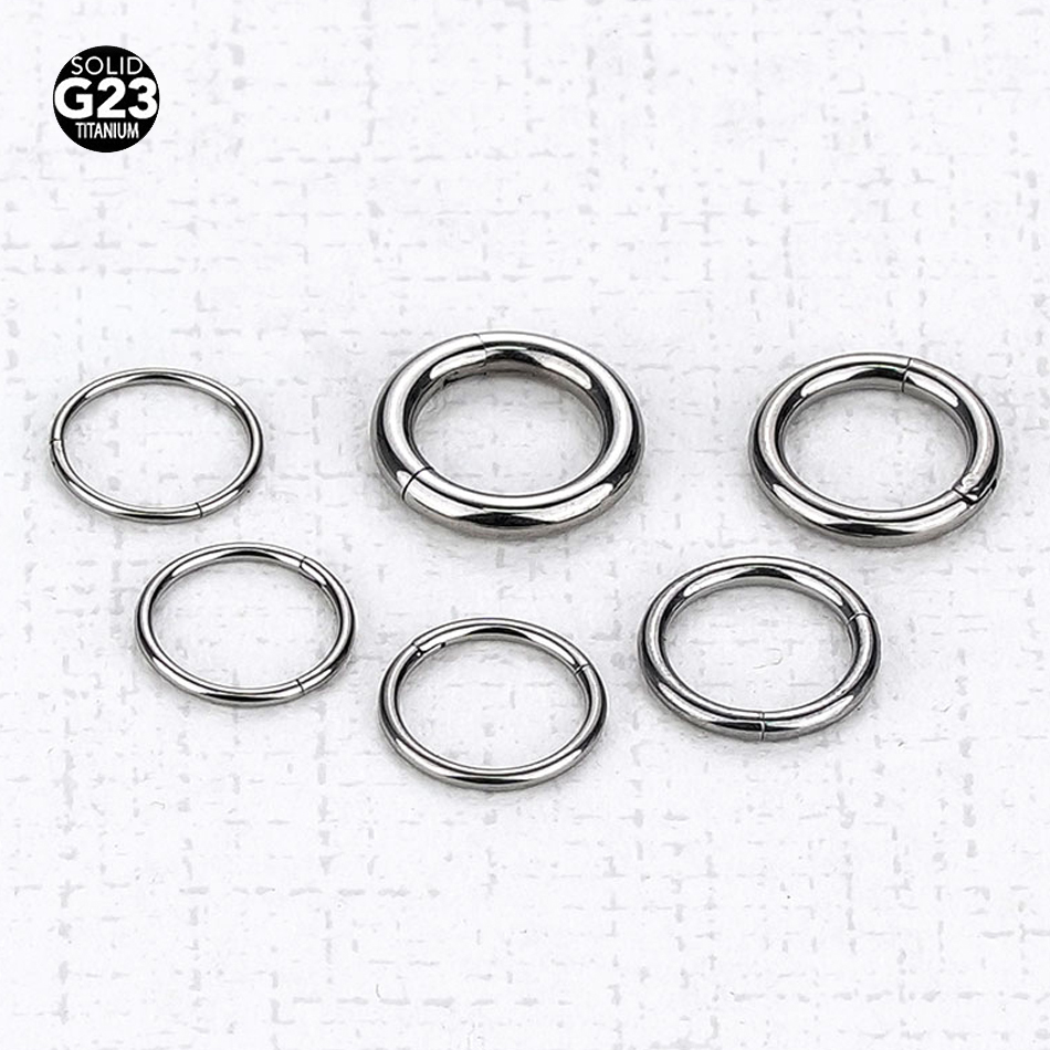 1PC G23 Titan Klapp Segment Ri – Body Jewelry Nipple Rings Bewertung und Preis