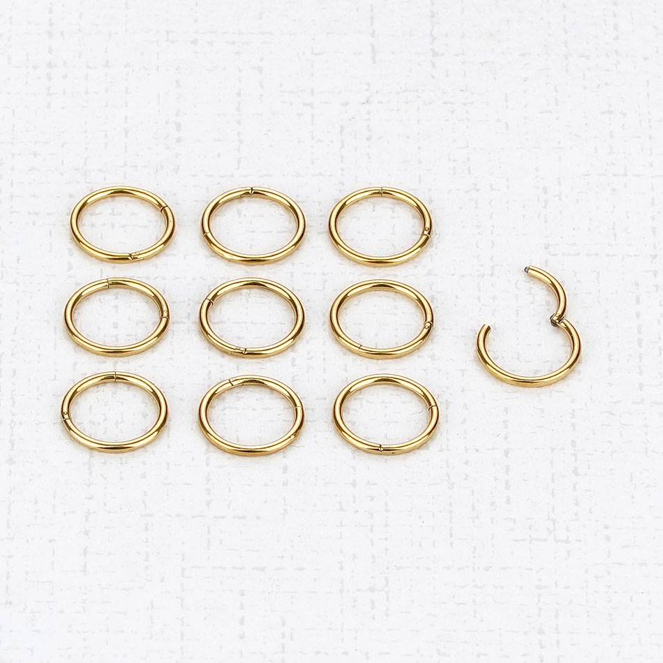 1PC G23 Titan Klapp Segment Ri – Body Jewelry Nipple Rings Bewertung und Preis