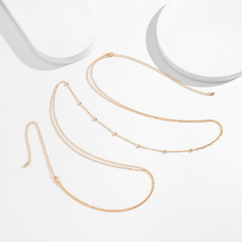 Einfache Brust-Ketten-Halskett – Body Jewelry Women Bewertung und Preis