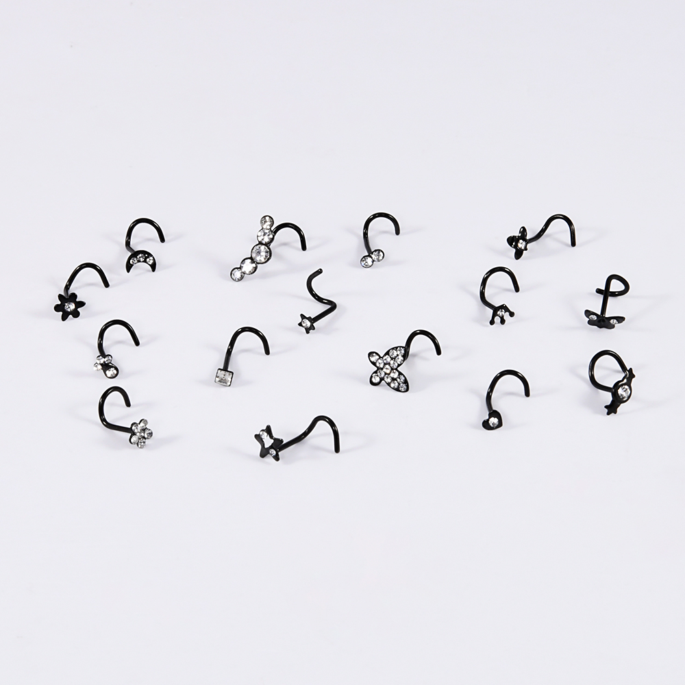 1–15 Stück Nasenstecker aus ch – Body Jewelry Etc Bewertung und Preis
