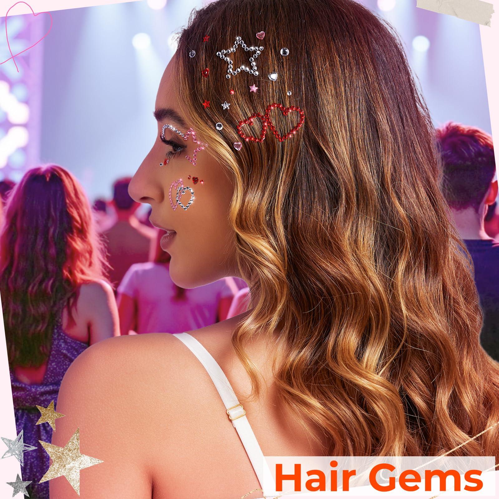 Gesichts-Edelsteine, Gesichts- – Body Jewelry Stickers Bewertung und Preis